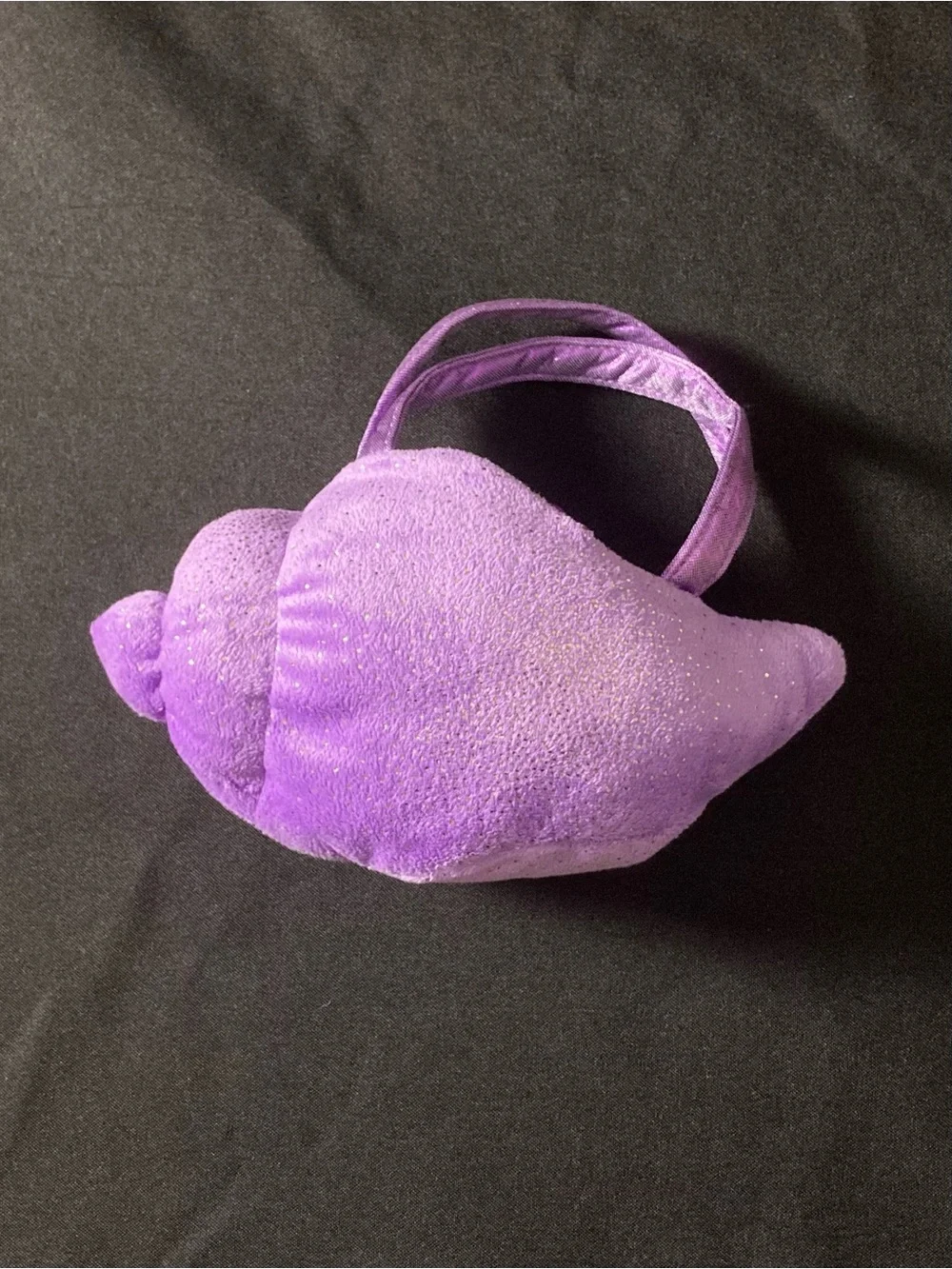 ⭐️ Aurora Purple Sparkly Conch Seashell Mermaid Purse Hand Bag